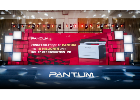 Pantum celebra 18 millones de impresoras con una gran ceremonia de celebración